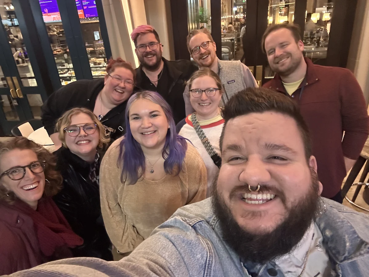 Hannah and Jay attend Forma Conference