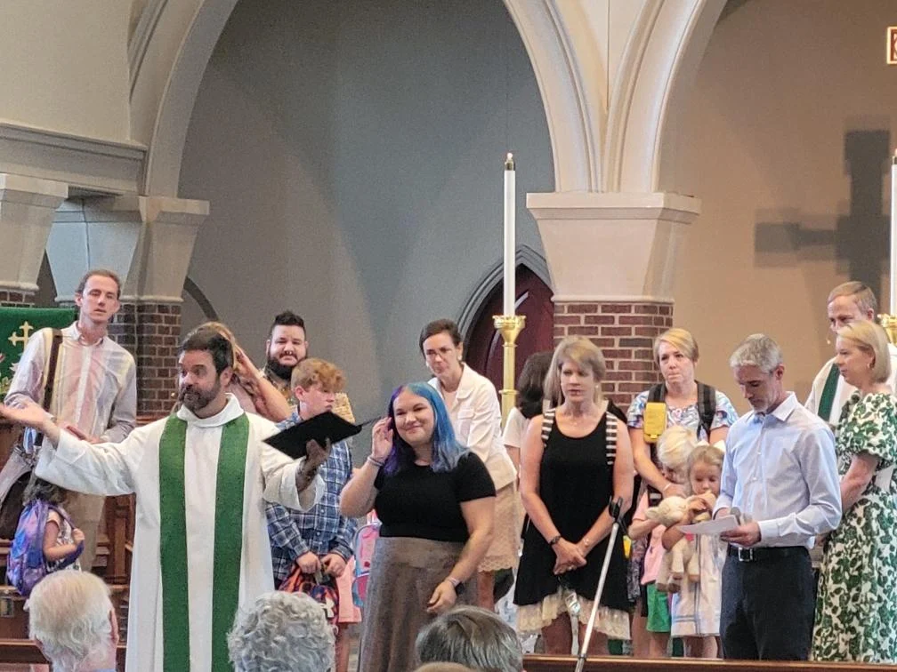 Blessing of New Ministry and Backpacks